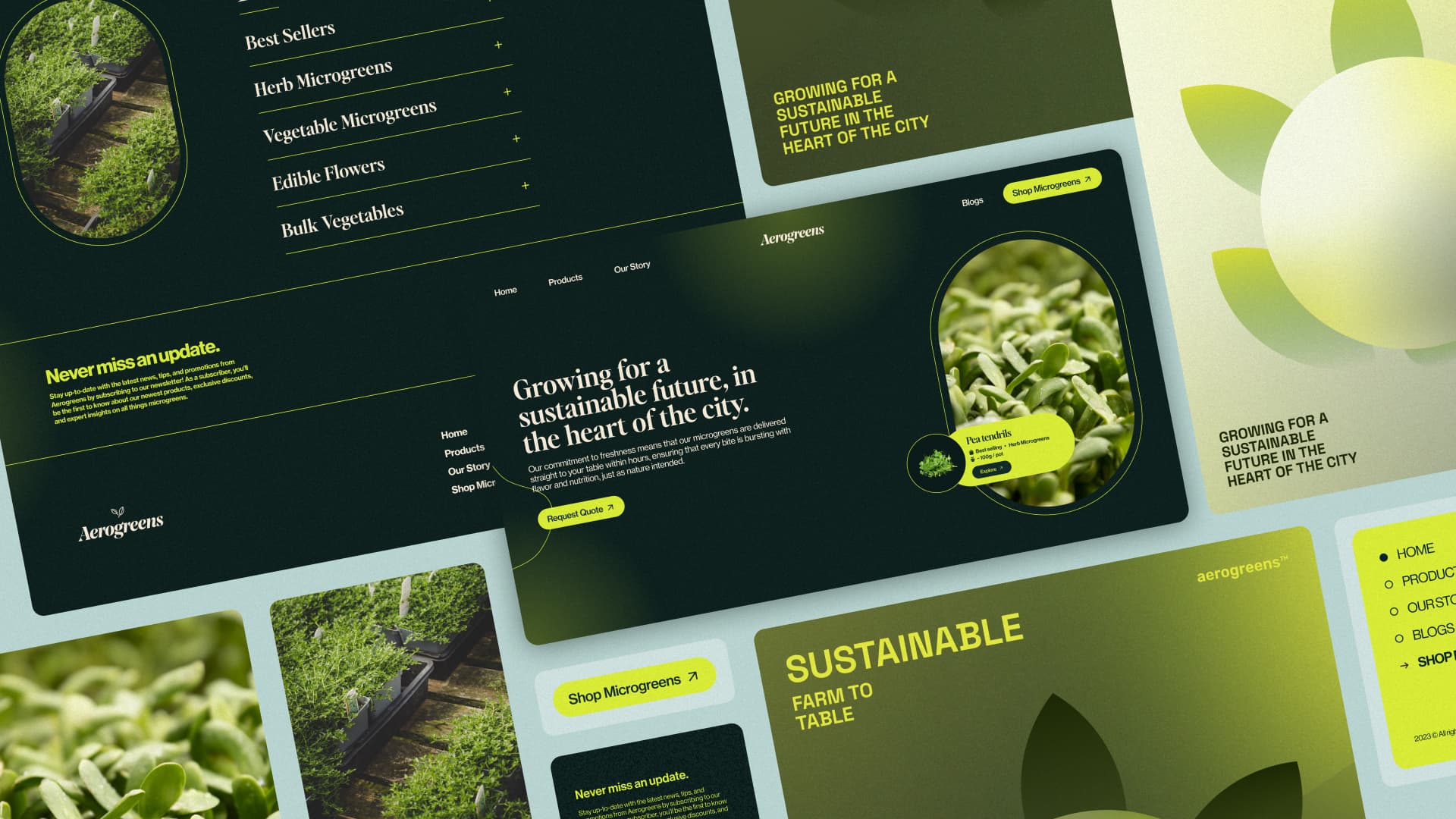 aerogreens frames cover